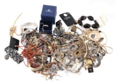 A quantity of costume jewellery , including  A quantity of costume jewellery  , including: