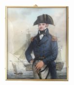 Michael Bartlett, PVPRMS Portrait of a captain in the Royal Navy of 1797  Michael Bartlett,
