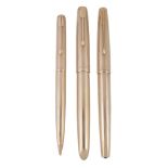 Parker, 51, Signet, a rolled gold fountain pen, circa 1950  Parker, 51, Signet, a rolled gold