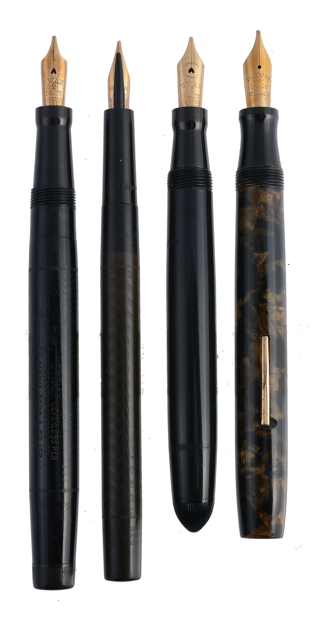 Mabie Todd & Co Ltd, Swan Leverless fountain pen , circa 1935  Mabie Todd  &  Co Ltd, Swan Leverless - Image 2 of 2