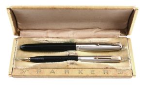 Parker, 51, a black fountain pen, circa 1947  Parker, 51, a black fountain pen,   circa 1947,