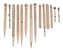 A selection of pencils and propelling pencils  A selection of pencils and propelling pencils  , to