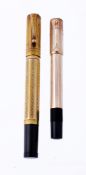 Vaitermass, an overlay safety fountain pen, with an engraved cap and barrel  Vaitermass, an