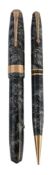 Conway Stewart, Executive 60, a grey and black fountain pen  Conway Stewart, Executive 60, a grey