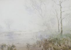 Reginald T Jones (1857-1904) Riverside scene Watercolour Signed lower left 25cm x 35cm; A. Tucker