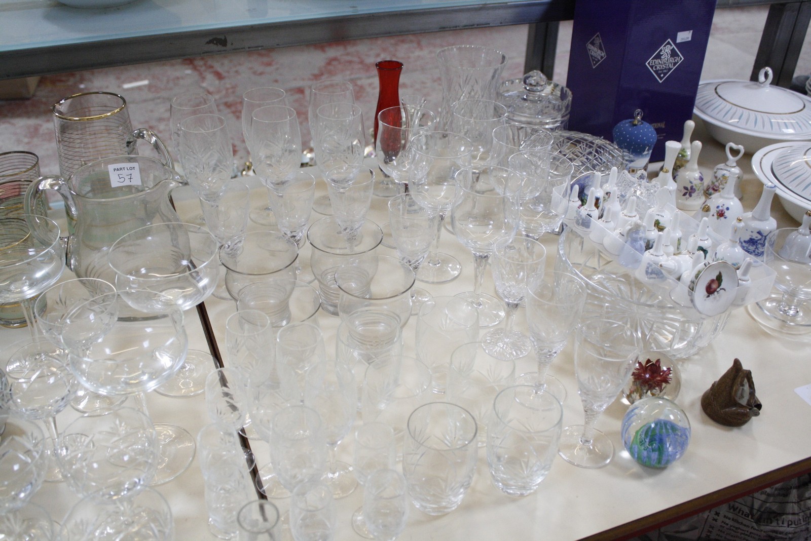 A quantity of assorted glassware and ceramics to include Queen Anne 'Clarice' part china dinner, tea - Image 2 of 3