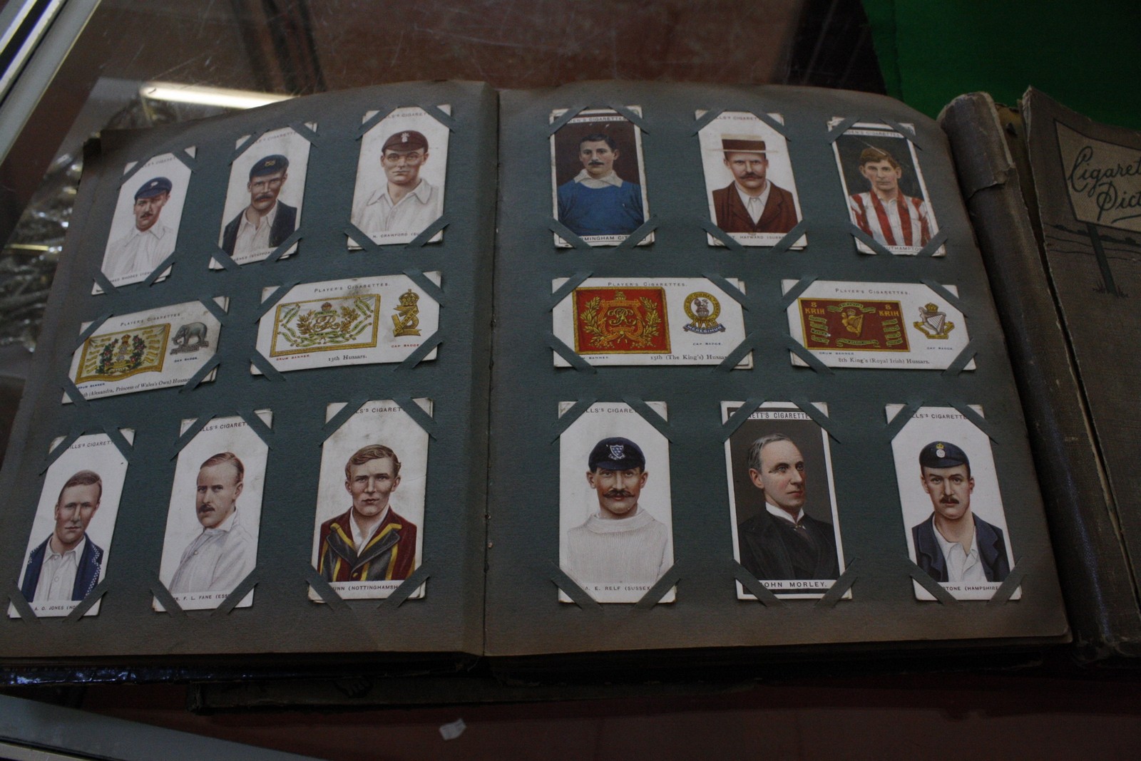 Four albums of cigarette cards and an album of World Wide Stamps -5 - Image 2 of 2