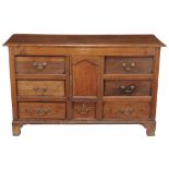 A George III oak dresser base , circa 1780  A George III oak dresser base  , circa 1780, the