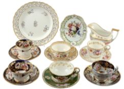 An assortment of English and Continental ceramics  An assortment of English and Continental