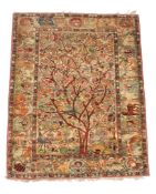 A Tabriz rug, approximately 156 x 245cm  A Tabriz rug,   approximately 156 x 245cm