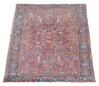 A Heriz carpet , approximately 323 x 233cm  A Heriz carpet  ,  approximately 323 x 233cm