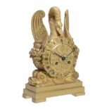 A French ormolu mantel clock Unsigned, mid 19th century The circular...