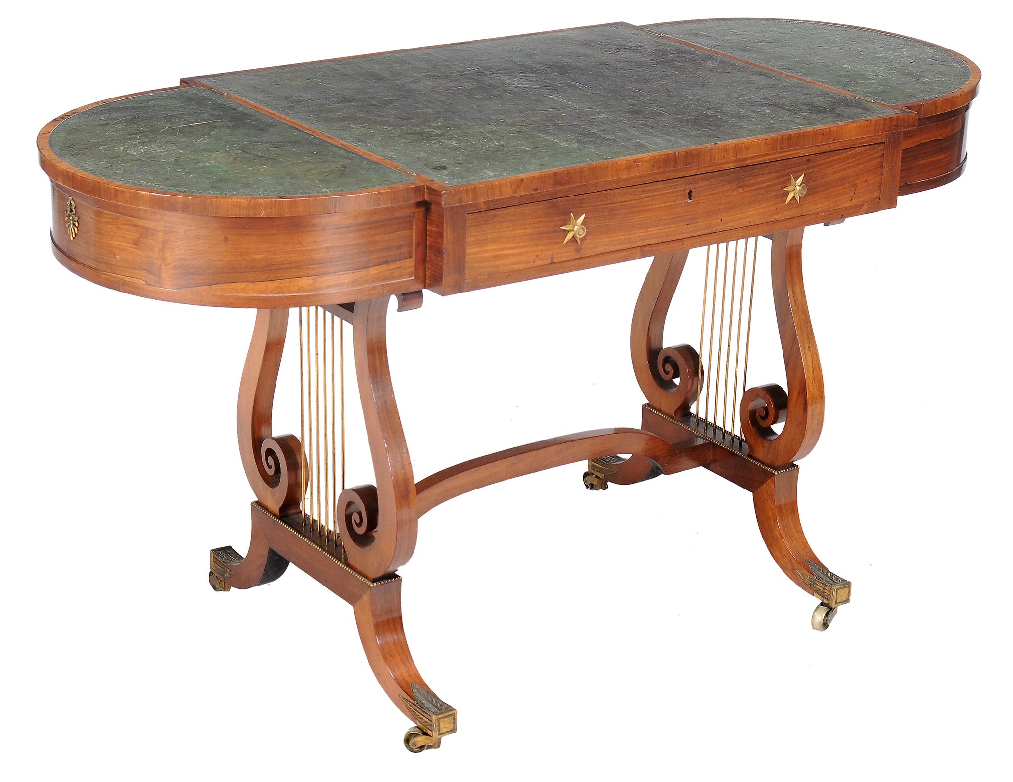 A Regency rosewood library table, circa 1815 - Image 3 of 6