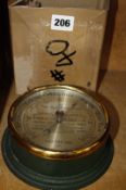 A 19th Century metal mounted barometer 'The Universal Barometer For The Use of Mariners,