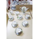 An assorted collection of Royal Doulton plates, breweriana, records, a Singer sewing machine, dolls,