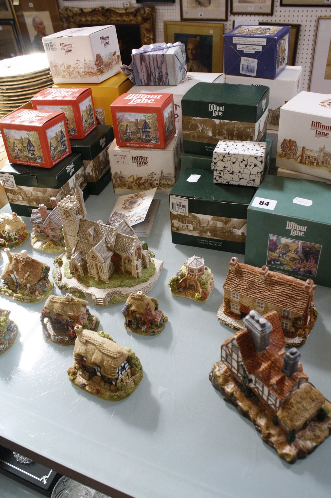 A quantity of Lilliput Lane cottages (some boxed), to include St Lawrence Church, Cradle Cottage, - Image 2 of 2