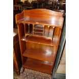 A 20th Century mahogany stand fitted for stationary 61cm wide Best Bid