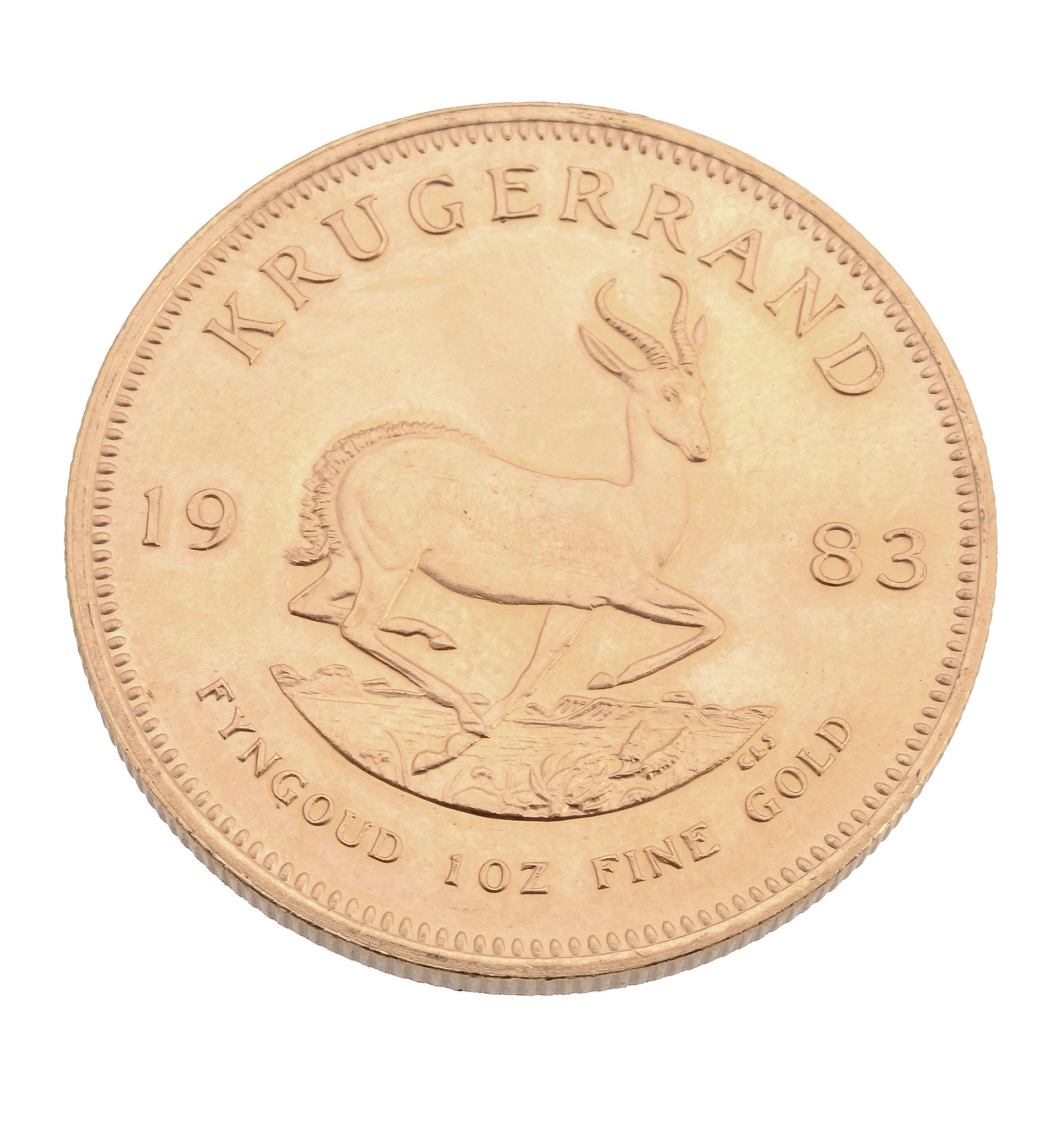 South Africa, gold Krugerrand 1983. Extremely fine - Image 2 of 2