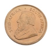South Africa, gold Krugerrand 1975. Extremely fine