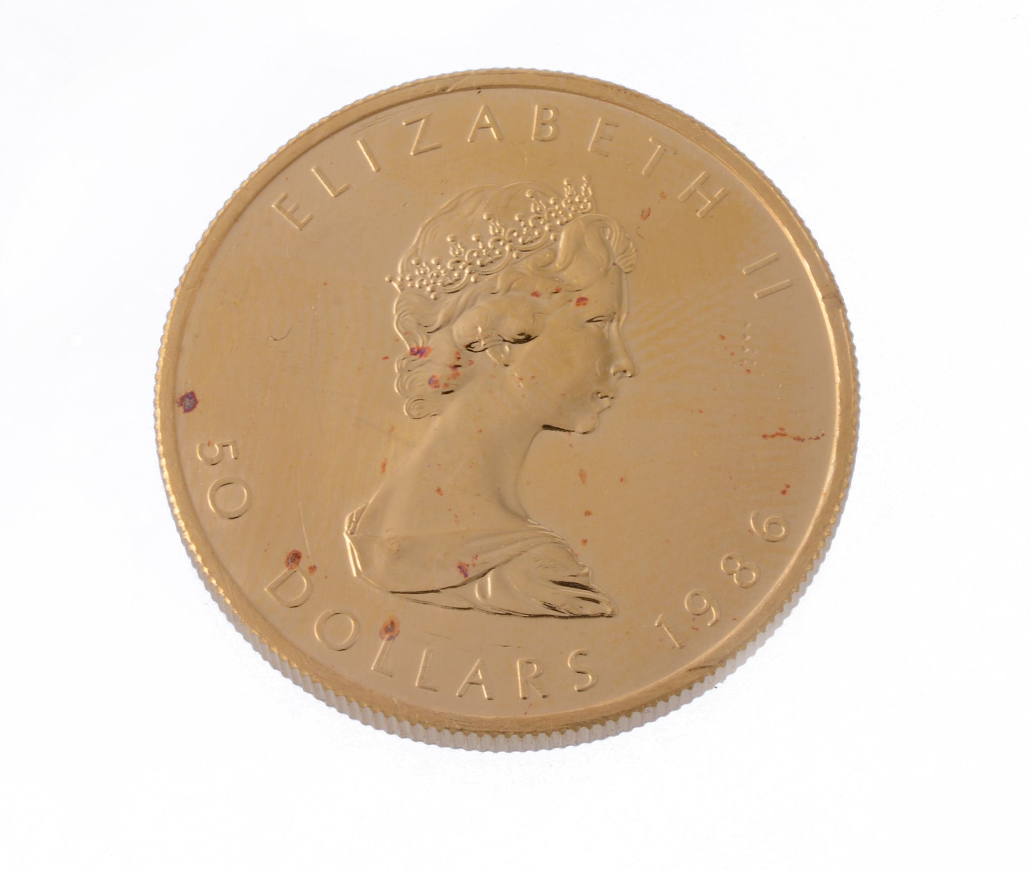 Canada, Elizabeth II, gold 50-Dollars 1986. - Image 2 of 2