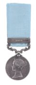 India, Army of India Medal, 1799-1826, clasp Ava, name erased. Very fine (MYB 104) IMPORTANT: This