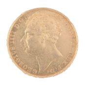 George IV, Two-Pounds 1823 (S 3798). Good very fine, minor rim nick and scuff marks