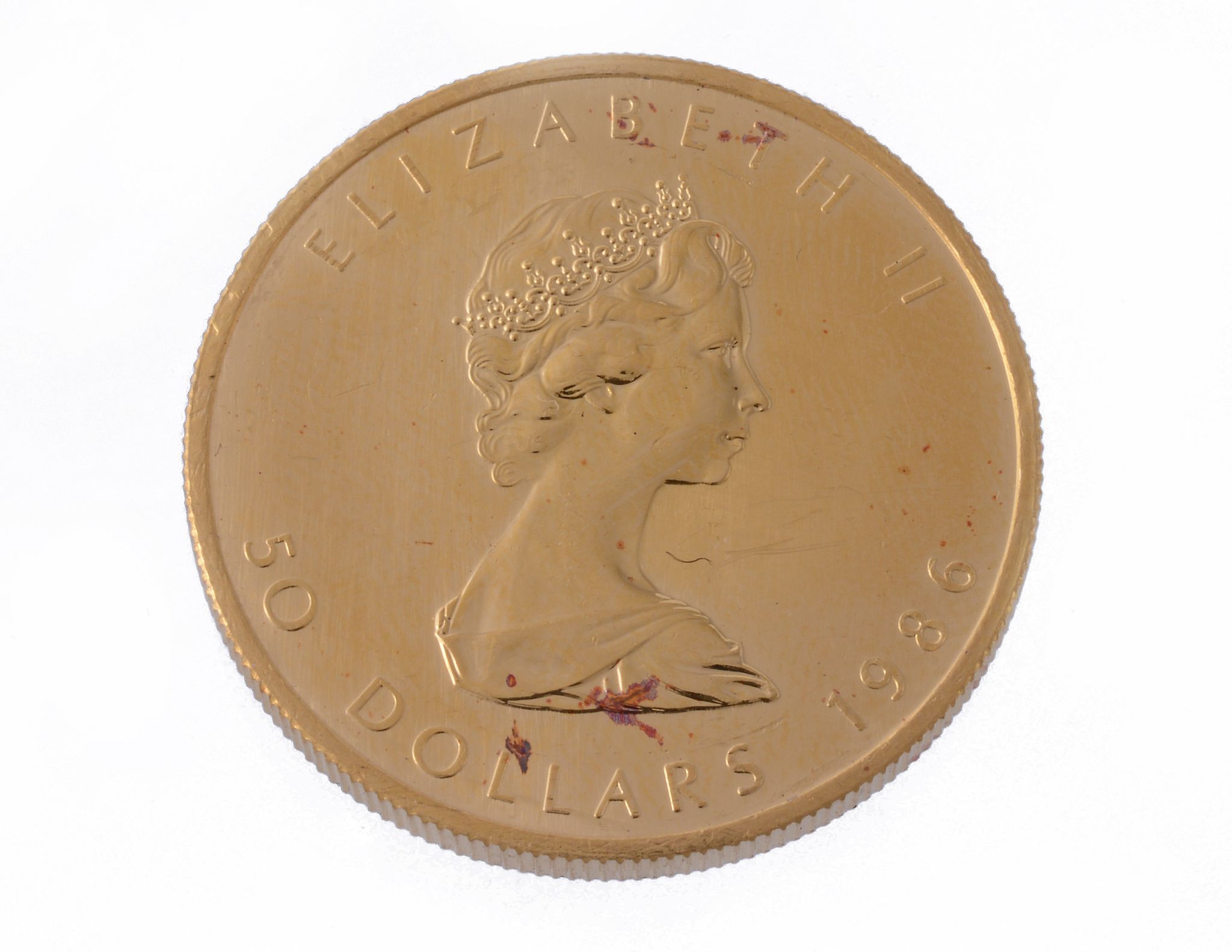 Canada, Elizabeth II, gold 50-Dollars 1986. - Image 2 of 2