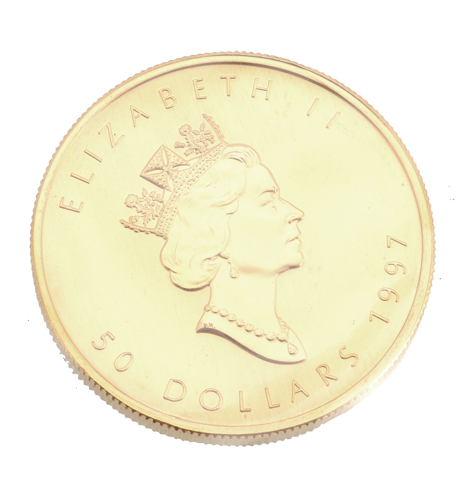 Canada, Elizabeth II, gold 50-Dollars 1998. Extremely fine