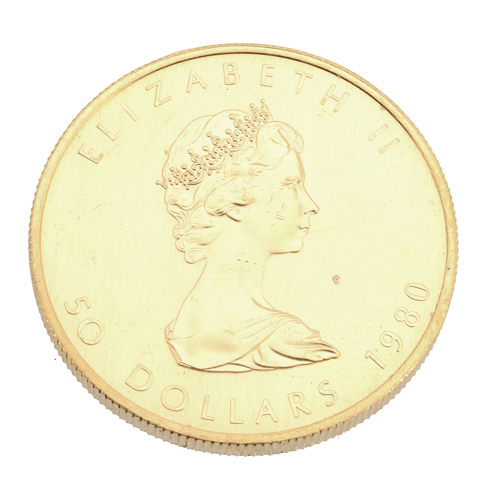 Canada, Elizabeth II, gold 50-Dollars 1996. Extremely fine