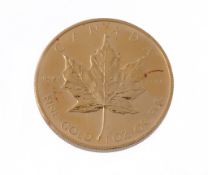Canada, Elizabeth II, gold 50-Dollars 1986.