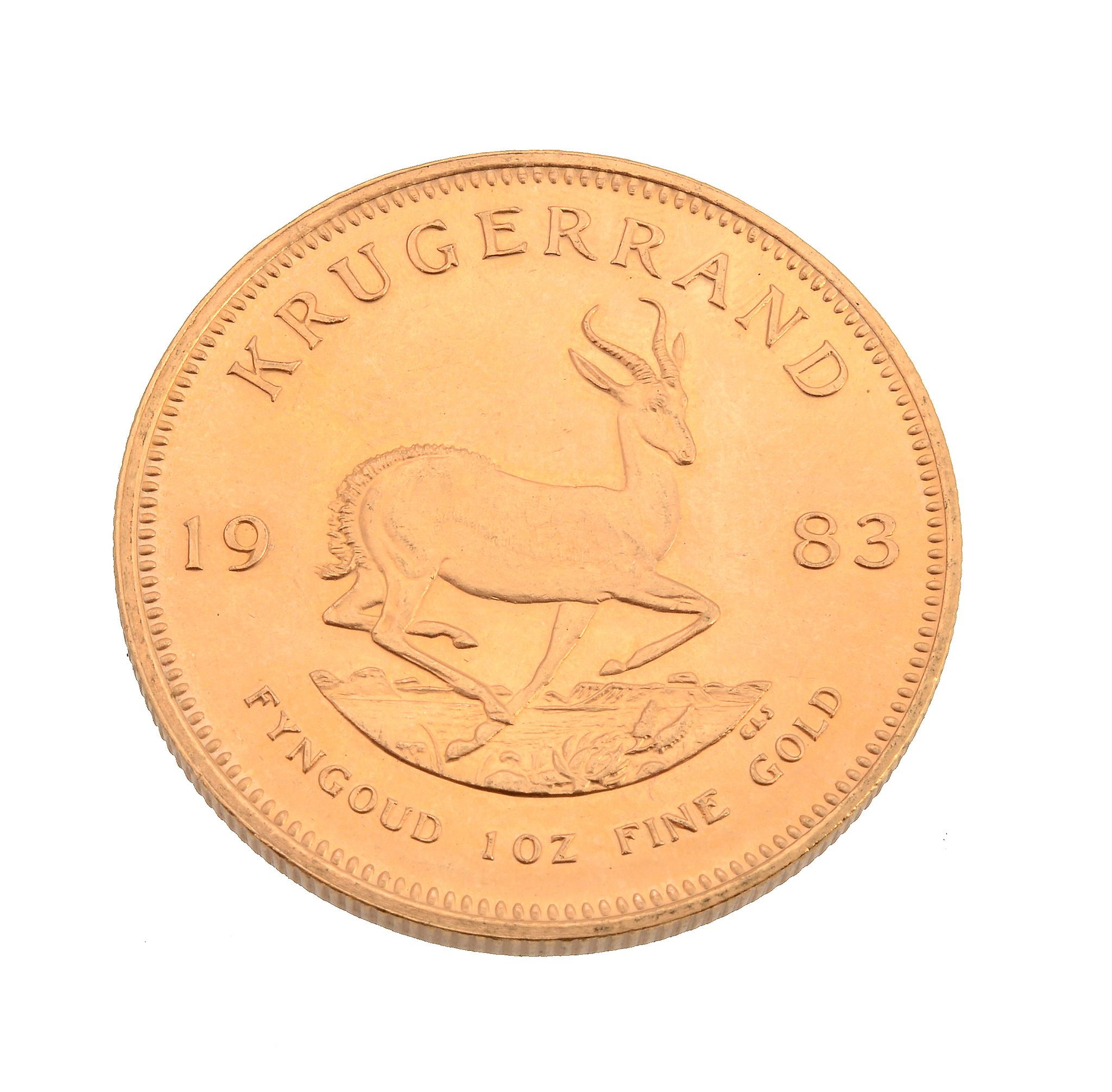 South Africa, gold Krugerrand 1983. Extremely fine - Image 2 of 2