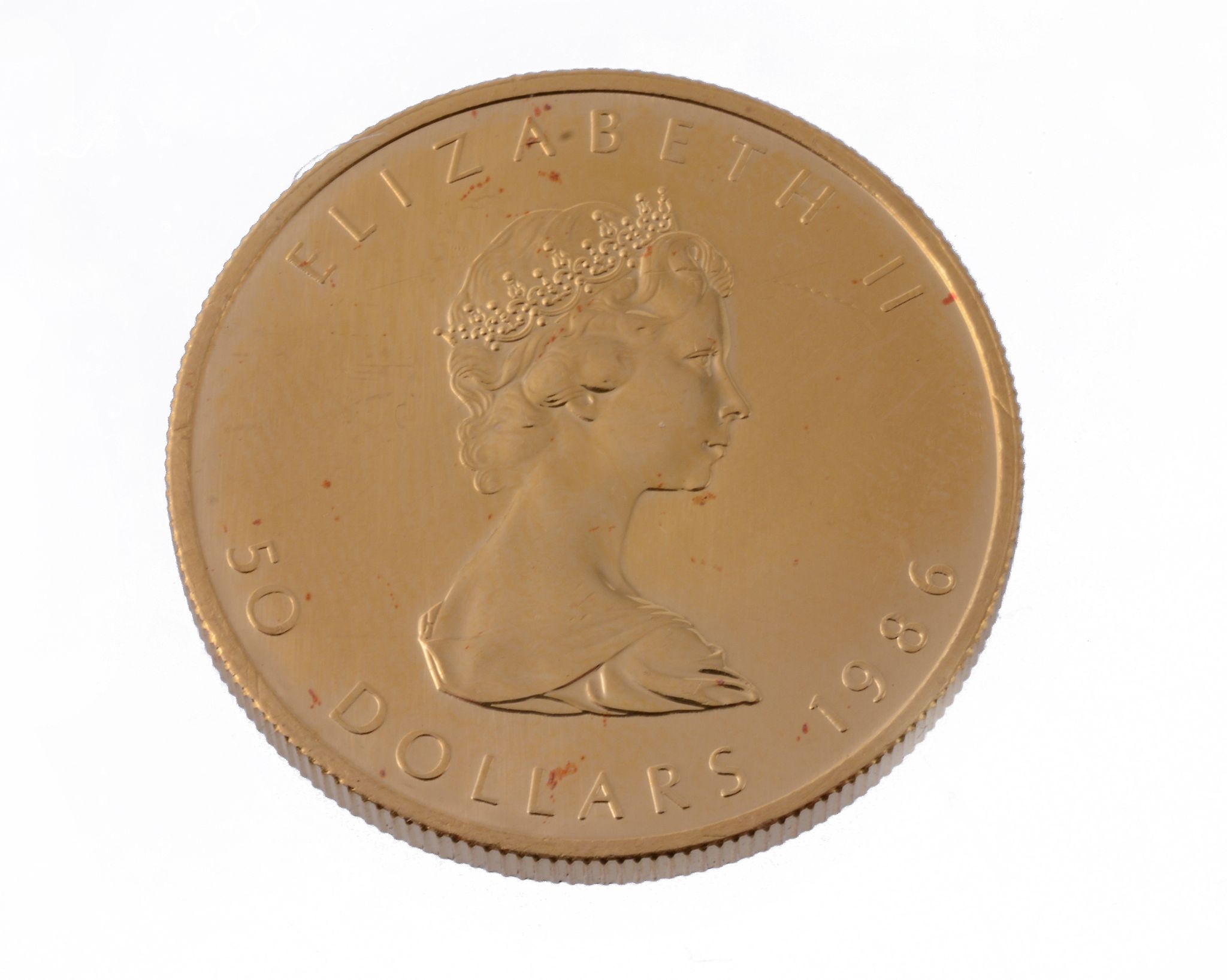 Canada, Elizabeth II, gold 50-Dollars 1986. - Image 2 of 2