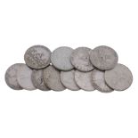 Italy, silver coins, 500 lire, 1958, 1959 (2), 1960 (3), 1965, 1966 (2) and 1861-1961 (3) (11)