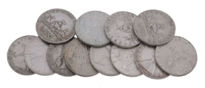 Italy, silver coins, 500 lire, 1958, 1959 (2), 1960 (3), 1965, 1966 (2) and 1861-1961 (3) (11)