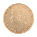 George IV, Two-Pounds 1823 (S 3798). Good very fine, minor rim nick and scuff marks