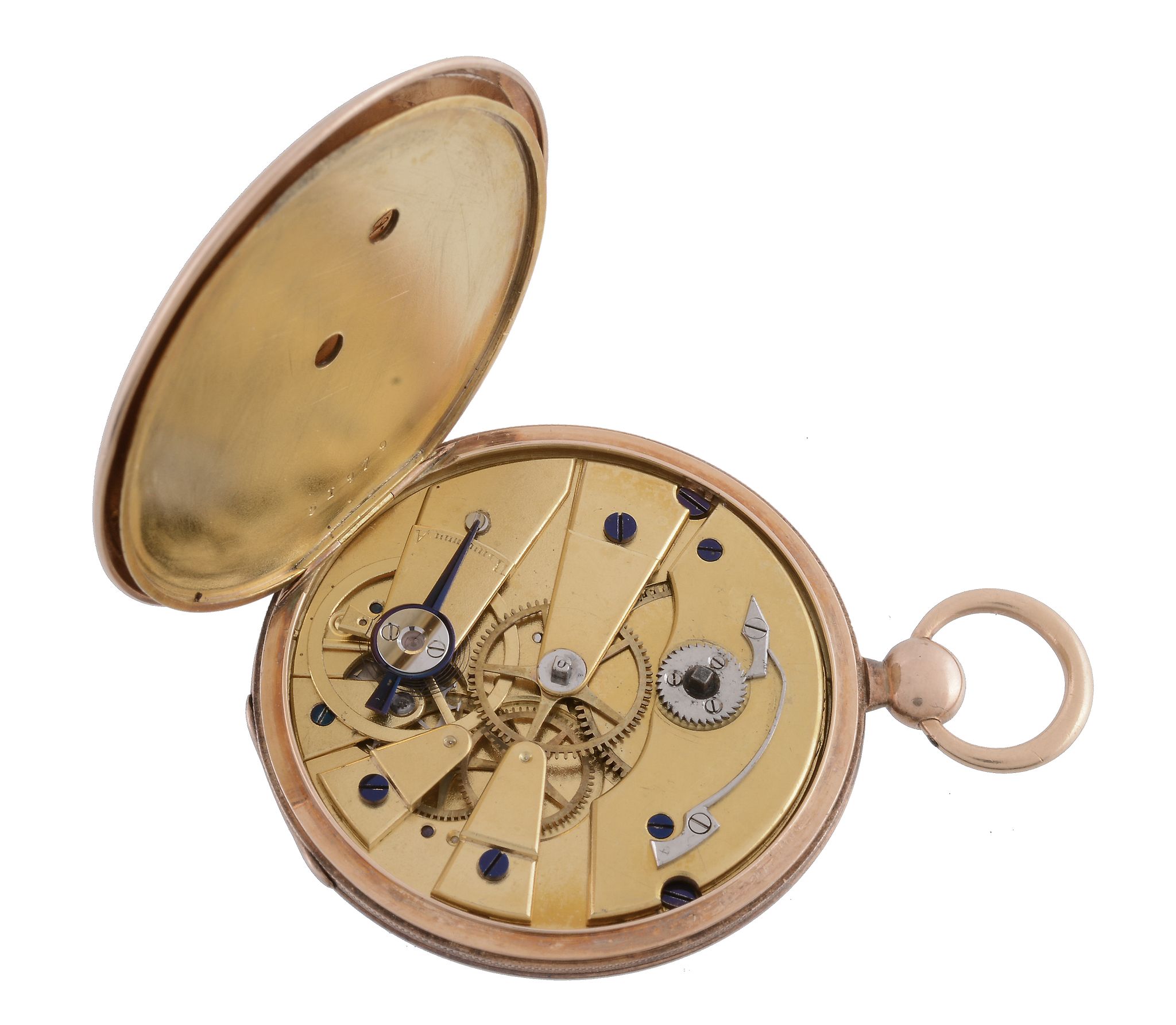J. F. Bautte  &  Co., an 18 carat gold slim open face pocket watch,   no. 51979, circa 1830, - Image 2 of 4