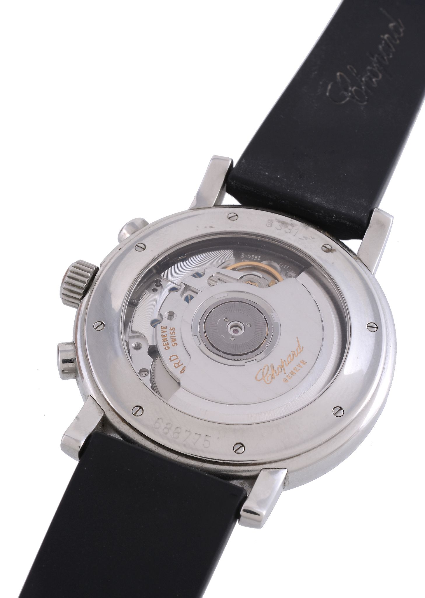 Chopard, Mille Miglia, ref. 8331, a stainless steel wristwatch,   no. 688775, circa 1999, automatic - Image 2 of 3