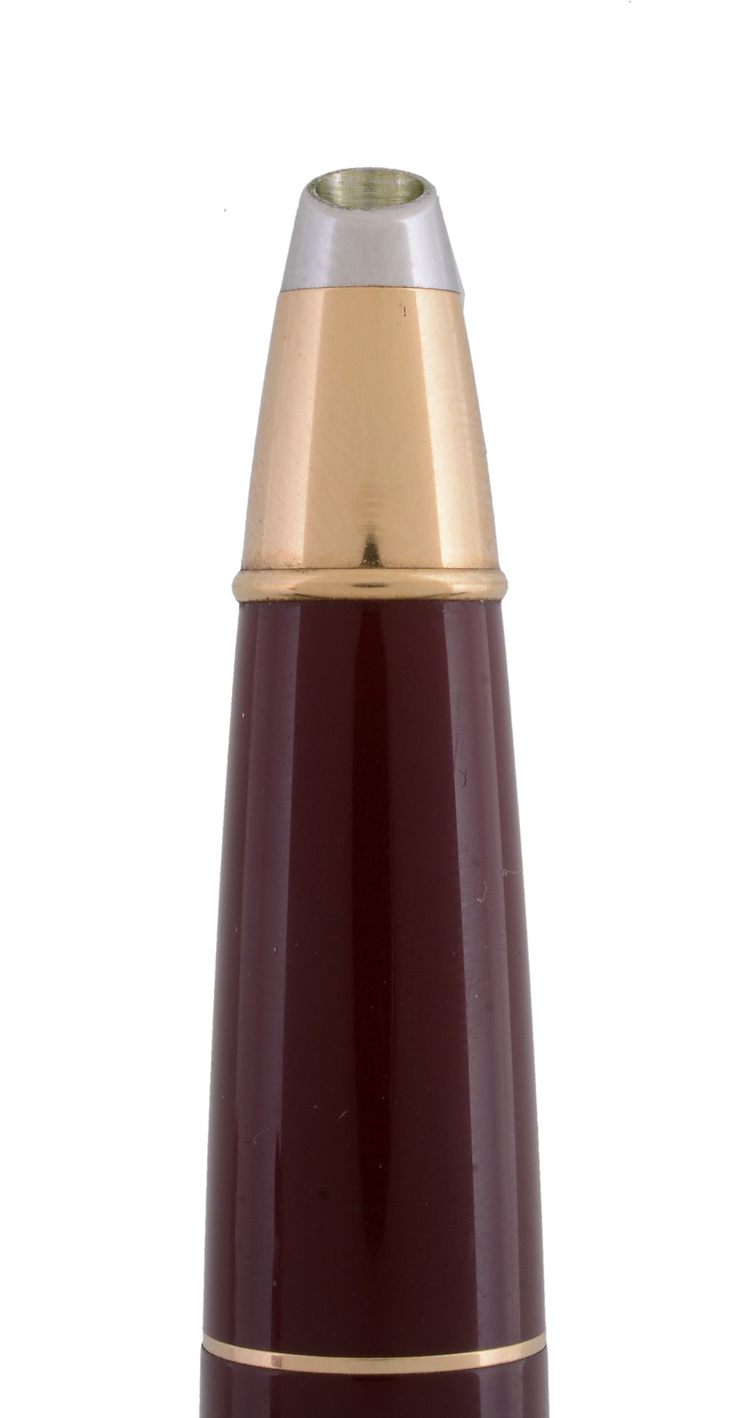 Montblanc, Meisterstuck, 161, a burgundy resin document marker pen,   the burgundy coloured resin - Image 2 of 3