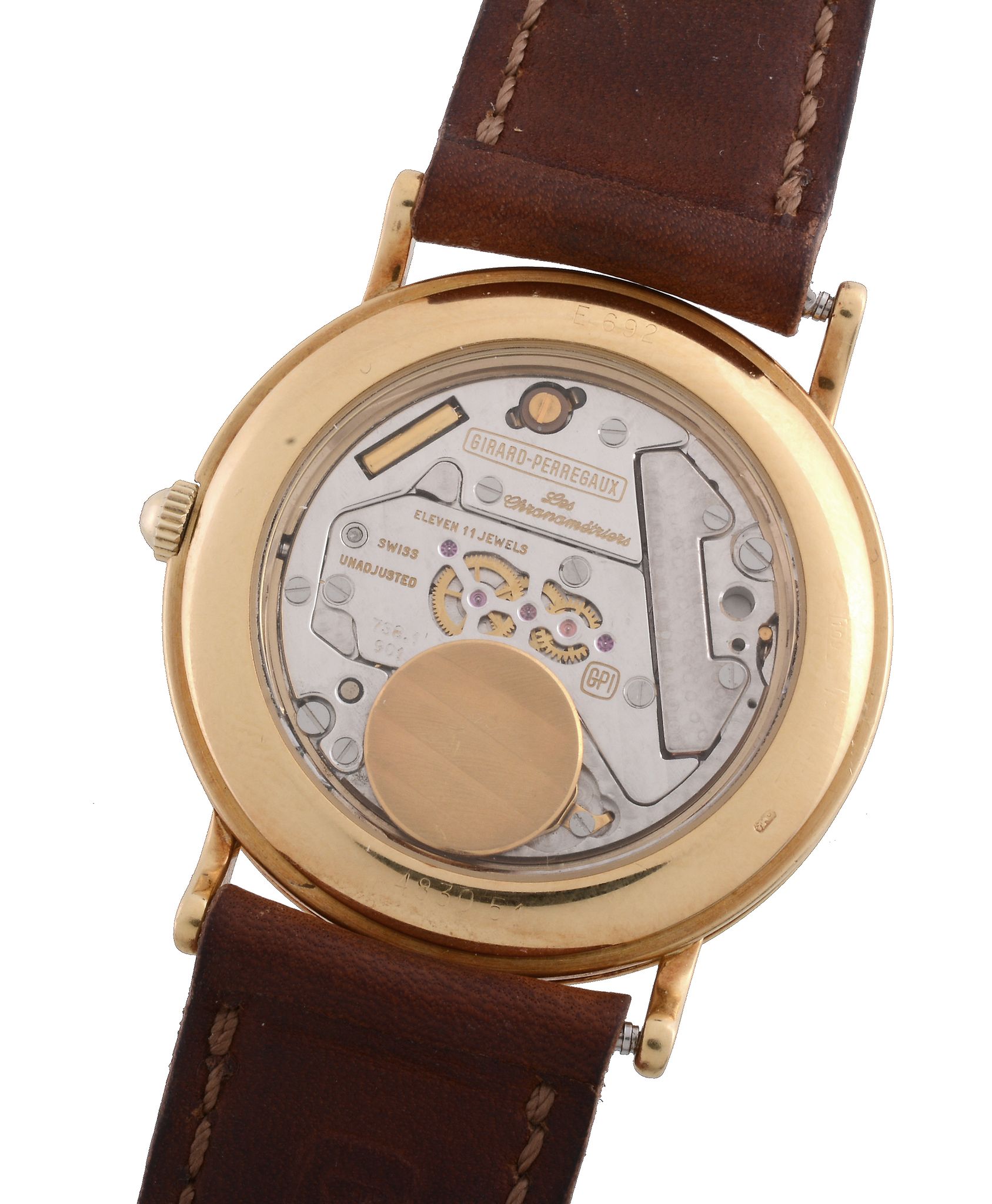 Girard Perregaux, Equation Espace, ref. 4830 51, an 18 carat gold wristwatch,   no. E692, circa - Image 2 of 3