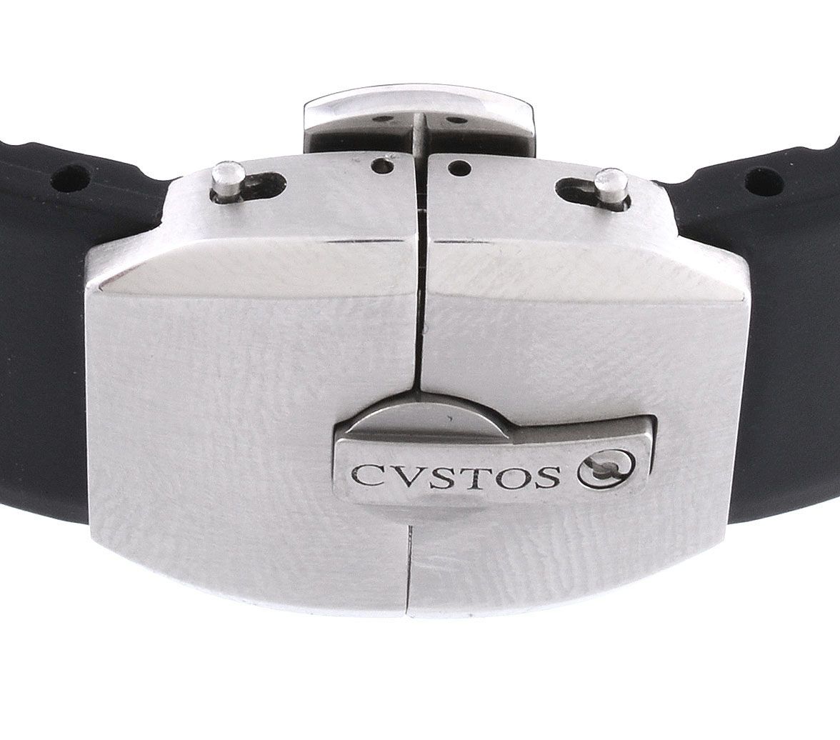 Cvstos, Challenge Twin-Time, ref. 085/200-01 ST, a stainless steel wristwatch,   circa 2007, - Image 3 of 3