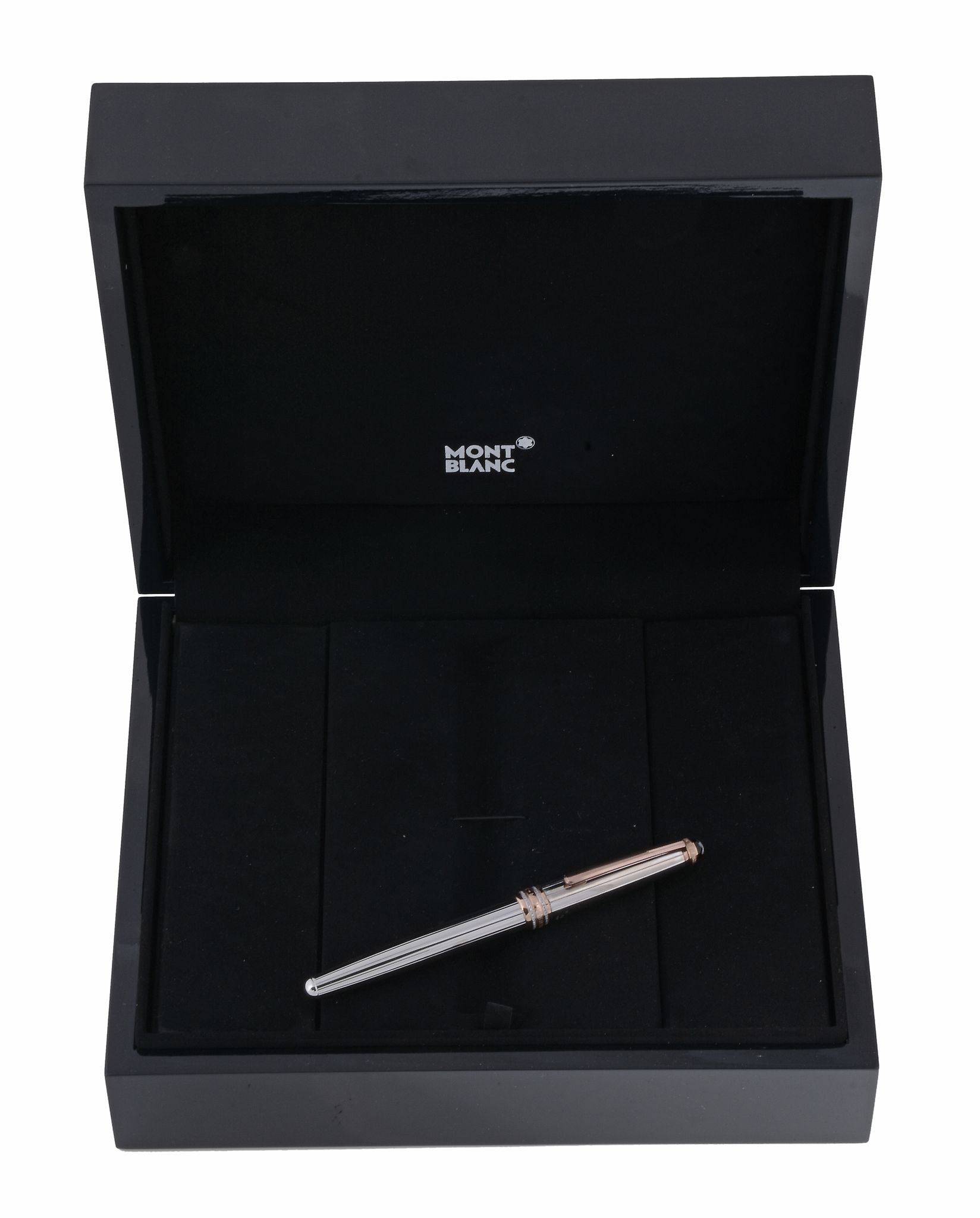 Montblanc, Meisterstuck Solitaire 162, 75th Anniversary limited edition rollerball pen,   issued in - Image 2 of 2