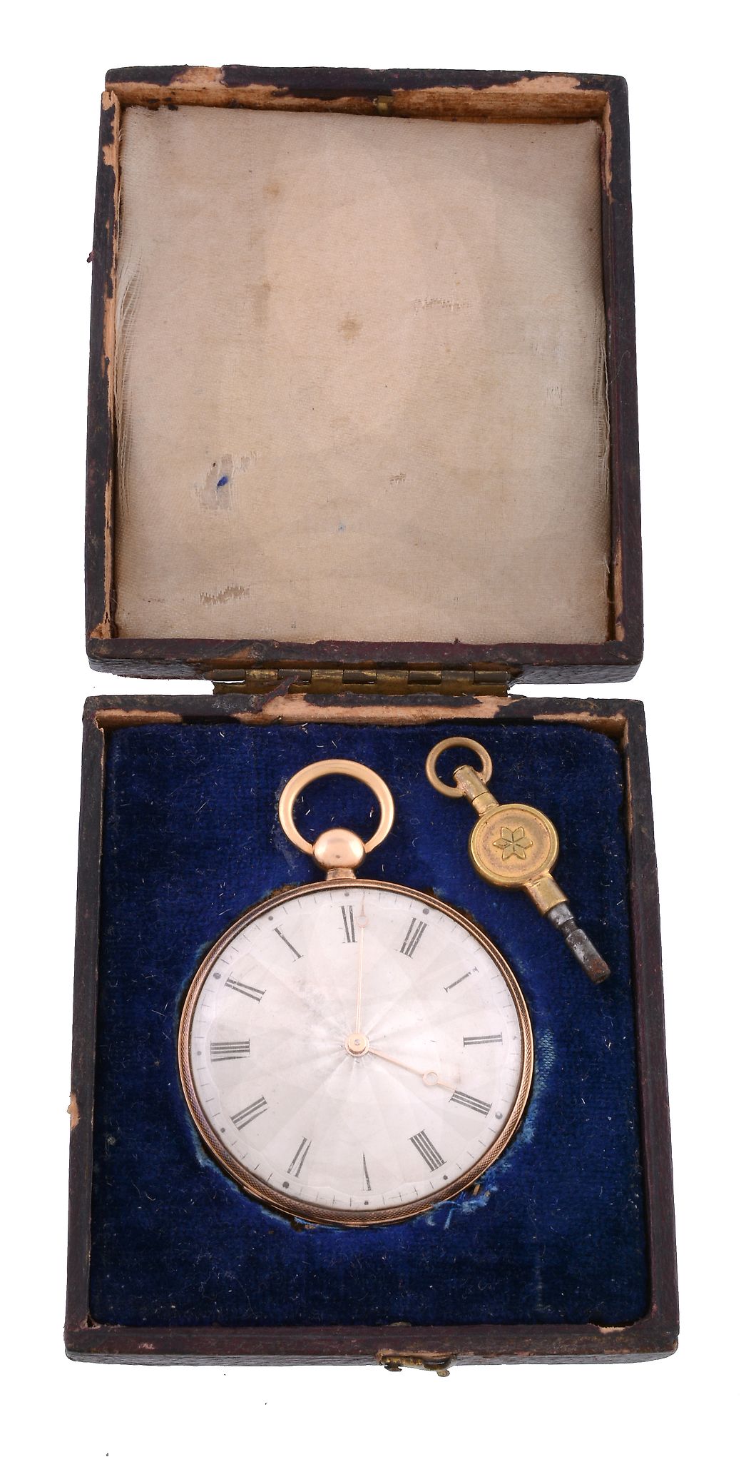 J. F. Bautte  &  Co., an 18 carat gold slim open face pocket watch,   no. 51979, circa 1830, - Image 4 of 4