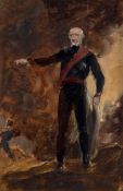 Attributed to Thomas Lawrence (1769-1830) - General Gebhard Leberecht von Blücher Oil on laid paper,