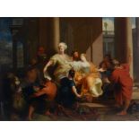 Sébastien Leclerc the Younger (1676-1763) - Achilles discovered among the daughters of Lycomedes Oil