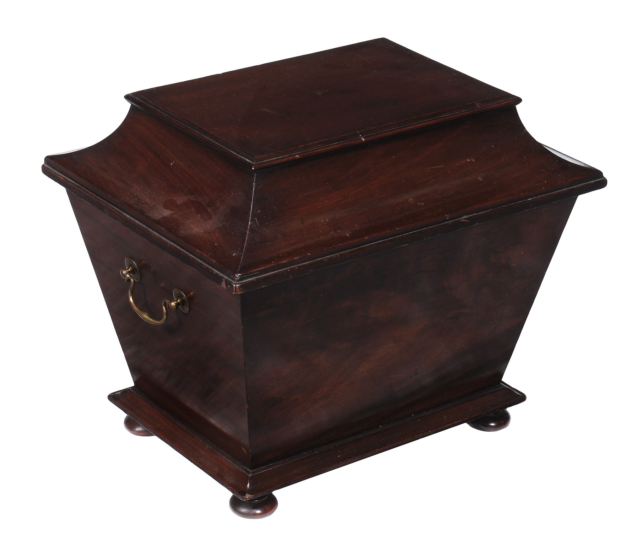 A George III mahogany wine cooler, circa 1780  A George III mahogany wine cooler, circa 1780, of