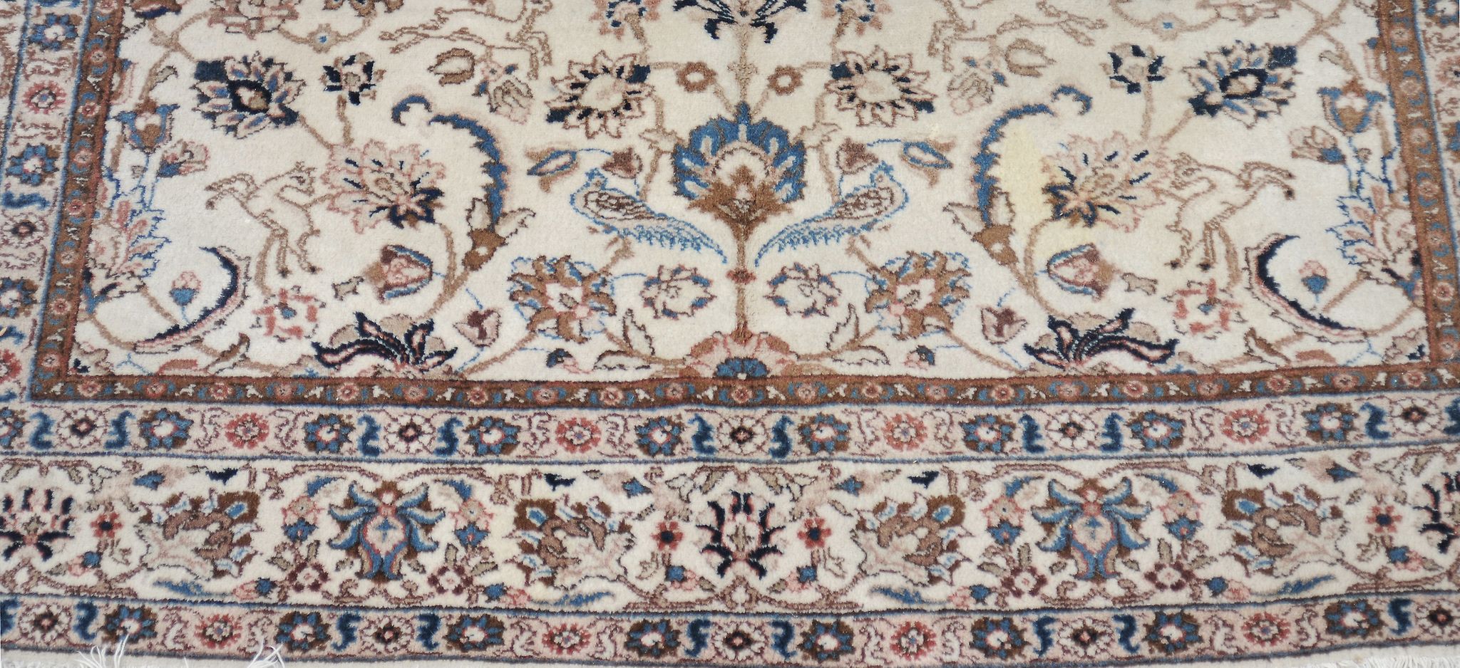 A Tabriz carpet , approximately 306 x 198cm  A Tabriz carpet ,   approximately 306 x 198cm - Image 2 of 2