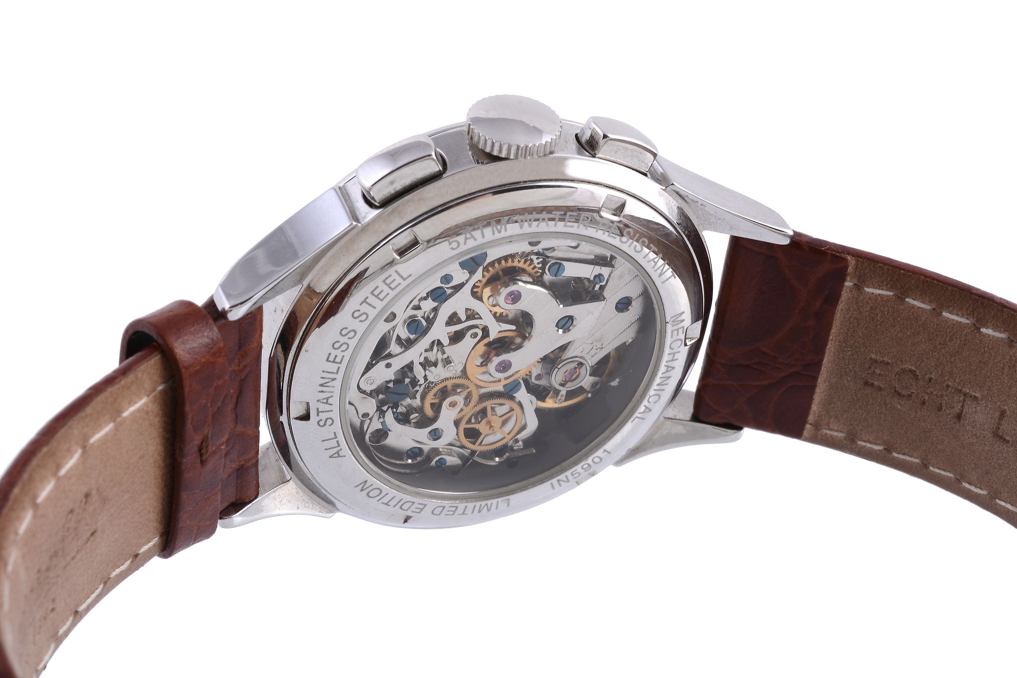 Ingersoll, Limited Edition, ref. IN5901, a stainless steel chronograph wristwatch, chronograph - Image 3 of 3