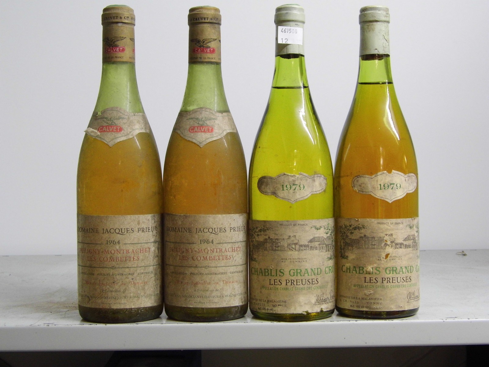 Chablis 'Les Preuses' Grand Cru 1979 Domaine William Fevre 2 bts Puligny...  Chablis 'Les Preuses'