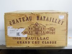 Chateau Batailley 1988 Pauillac 12 bts OWC  Chateau Batailley 1988 Pauillac 12 bts OWC