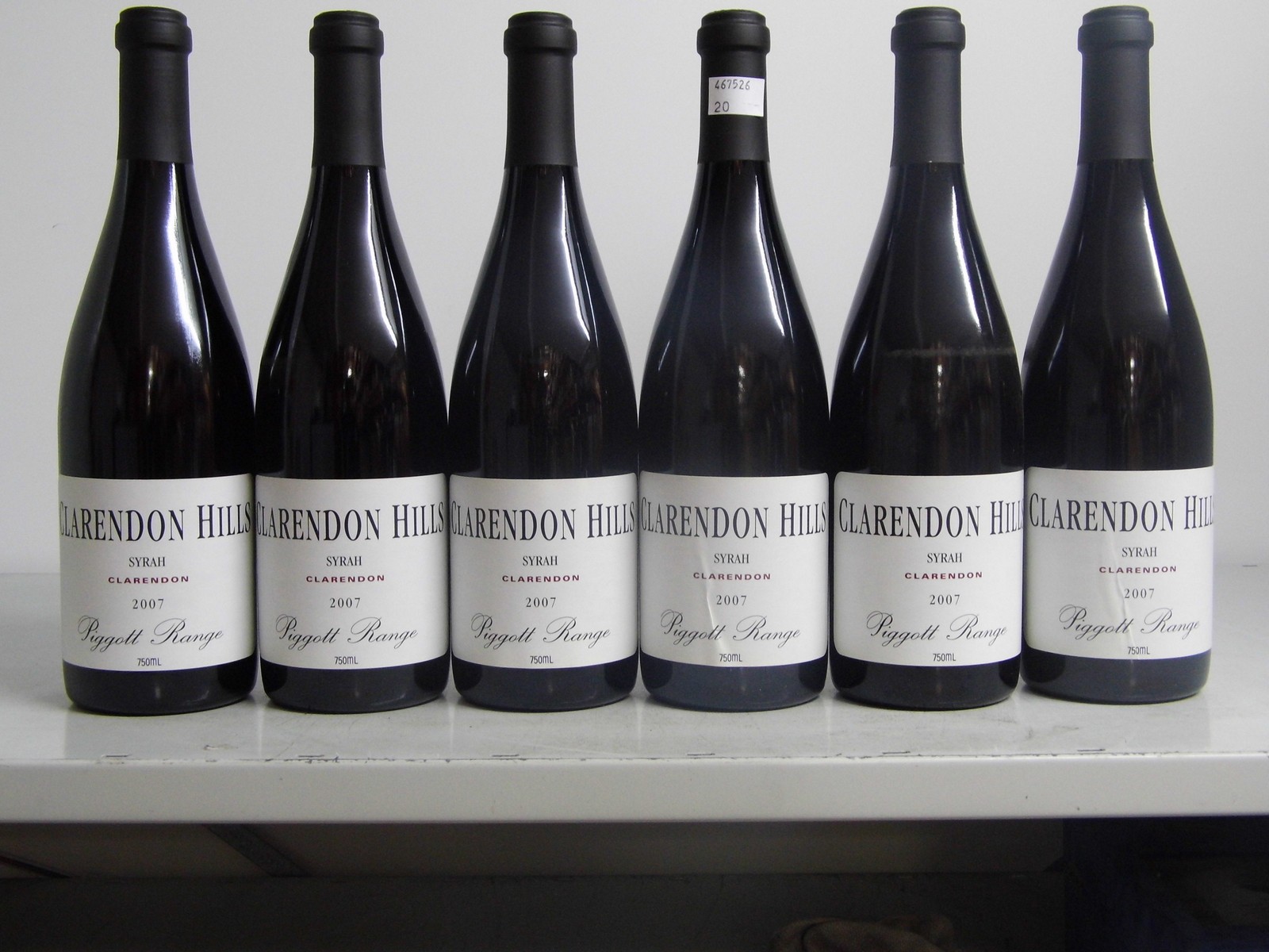 Clarendon Hills Piggot Range Syrah 2006 6 bts OCC Clarendon Hills Piggot... Clarendon Hills Piggot - Image 2 of 2